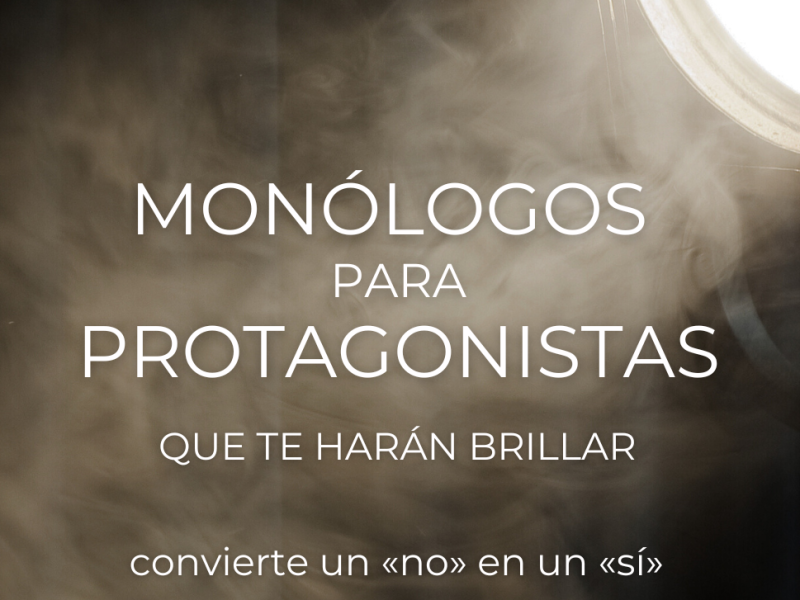 Portada de Monólogos para protagonistas vol.1